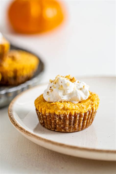 Vegan No Bake Pumpkin Pie Tarts Running On Real Food