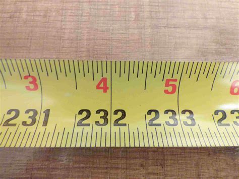 How To Read A Tape Measure Inch
