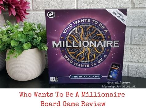 Who Wants To Be A Millionaire Board Game Review Et Speaks From Home