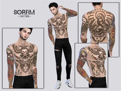Sims Male Tattoo Cc The Ultimate Collection Fandomspot