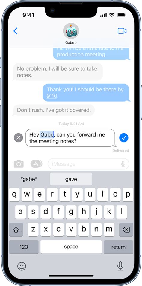 Unsend And Edit Messages On Iphone Apple Support Sg