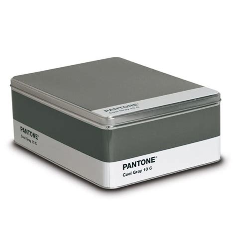 Buy Pantone Metal Storage Box Cool Gray 10c