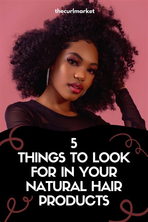 What To Look For In Natural Hair Products To The Curl Market Natural Hair Tips Natural Hair