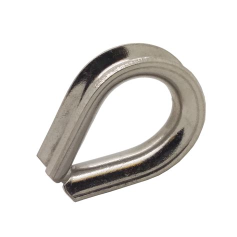 2mm A4 Aisi 316 Stainless Steel Wire Rope Thimble 208247020