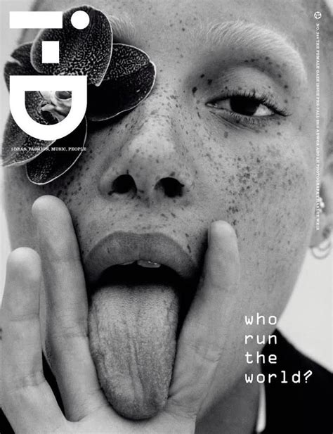 I D Magazine The Female Gaze Issue Pre Fall 2016 Covers I D Magazine Magazine Cover