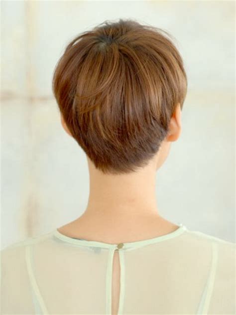 Short Haircuts Front And Back View Style And Beauty