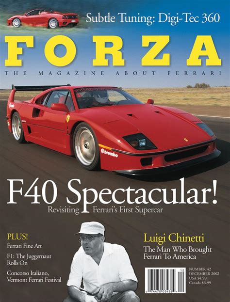 Issue 42 December 2002 Forza The Magazine About Ferrari