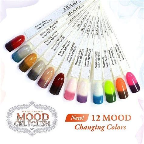 13 Best Images About Mood Change Gel Nail Polishes On Pinterest Chloe