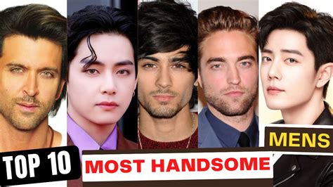 Top 10 Most Handsome Men In The World 2023 Youtube