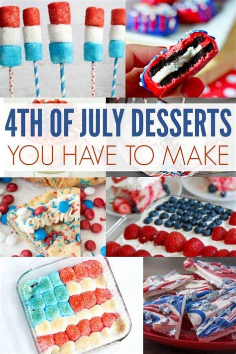 4th Of July Dessert Recipes Easy 4th Of July Dessert Recipes