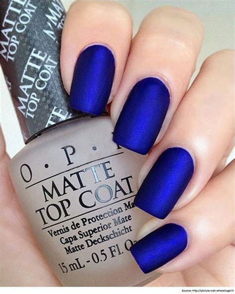 Electric Cobalt Blue Manicure Nail Polish Nail Colors