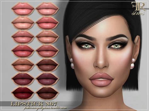 The Sims Resource Lipstick N67