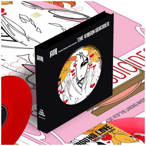 air the virgin suicides 2lp 180 gram red vinyl box set 15th anniversary edition soundtrack ost