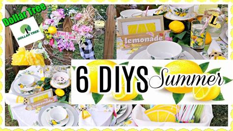 This diy summer wreath is vibrant, bold and pretty, and is the perfect way to dazzle your door this season! 🍋 6 DIY DOLLAR TREE SUMMER DECOR CRAFTS 🍋 Farmhouse Wreath ...