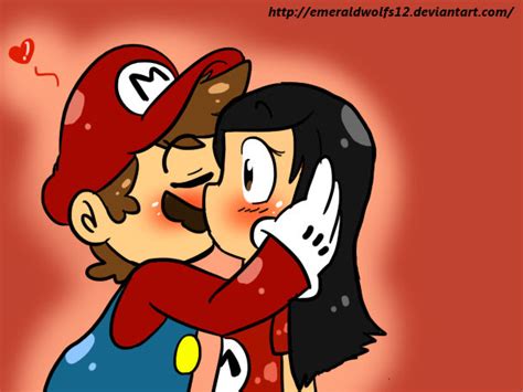 Rq Mario Kiss Yo By Mariobrosyaoifan12 On Deviantart