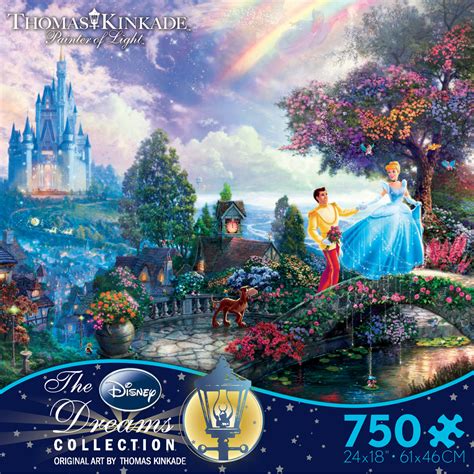 Thomas Kinkade Disney 750 Piece Puzzle Cinderella
