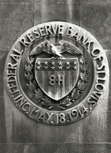 Federal Reserve Bank Of St Louis Centennial The Bank S Seal