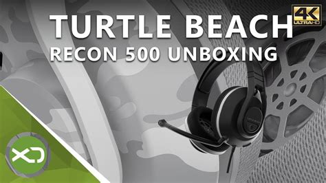 TURTLE BEACH Recon 500 Unboxing Video YouTube