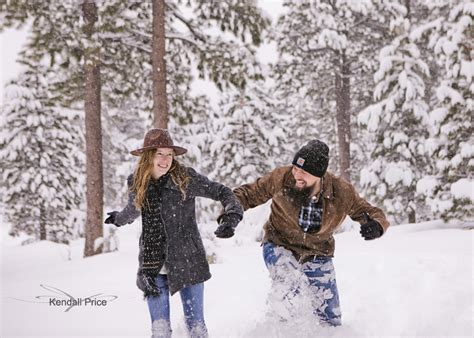 North Lake Tahoe Engagement Session Kendall Price Photography