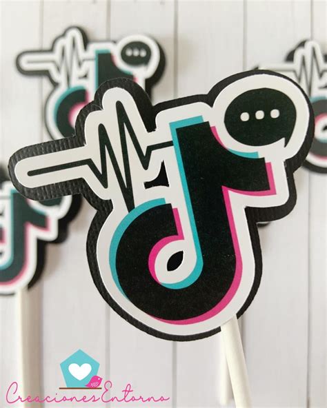 Tiktok Cake Topper Printable