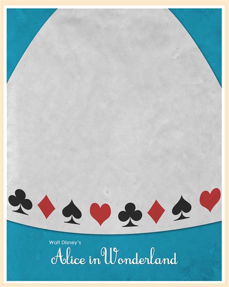 Alice In Wonderland 1951 Minimalist Poster 25 This Is A Flickr