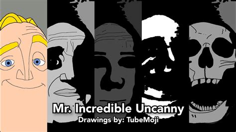 Mr Incredible Becoming Uncanny But Its My Drawings Youtube