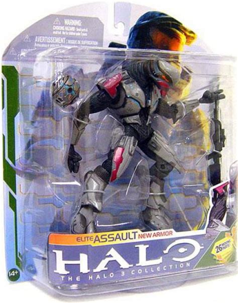 Mcfarlane Toys Halo 3 Series 5 Elite Assault Action Figure Silver Toywiz