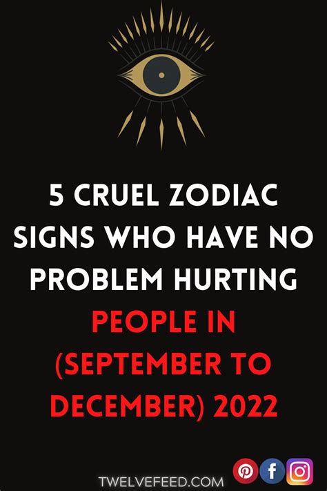 5 Cruel Zodiac Signs Who Have No Problem Hurting People In September