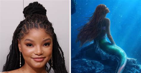 Halle Bailey Reacts To Racist Comments About The Little Mermaid Casting