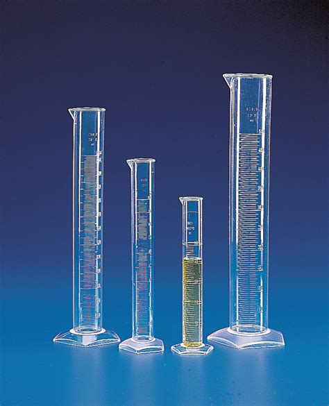 Graduated Tall Form Measuring Cylinders Class B 1 Graduated And