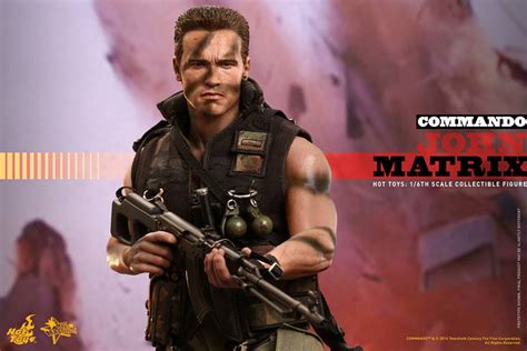 Hot Toys Arnold Schwarzenegger Commando Action Figure — Geektyrant