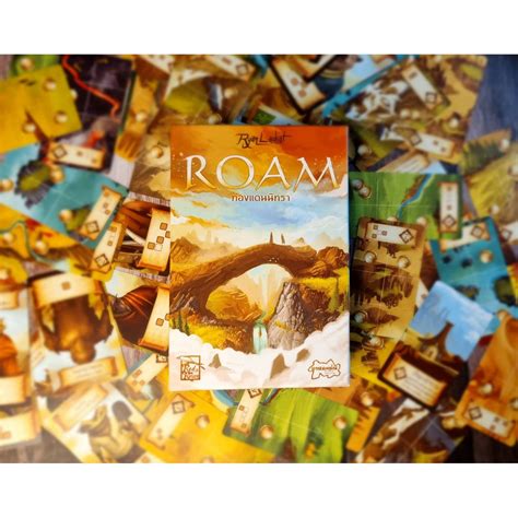 Roam ท่องแดนนิทรา Board Game ภาษาไทย แถมซองใส่การ์ด Ce 65 Roam Add