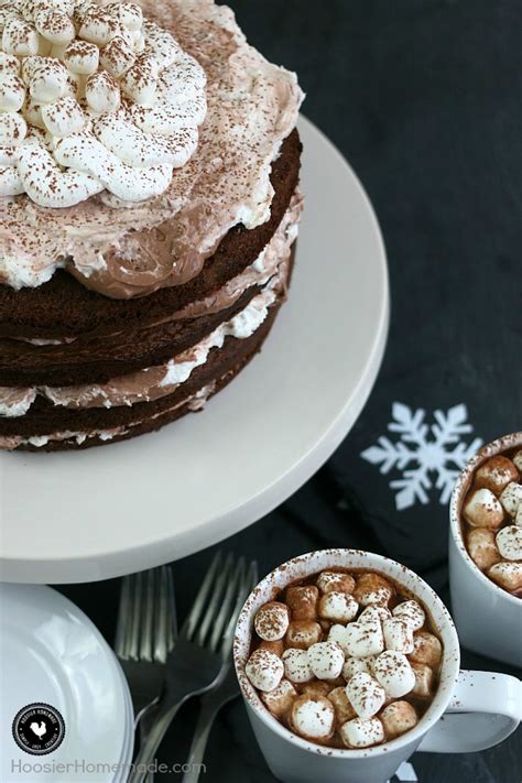 Hot Chocolate Cake Hoosier Homemade