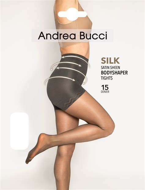 andrea bucci bodytoner control top tights 15 denier silk satin sheen simply hosiery online