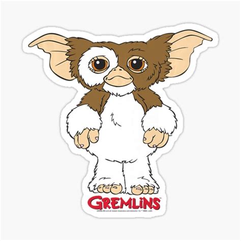 Kids Gremlins Gizmo Simple Portrait Sticker For Sale By