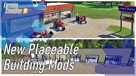 New Buildings And The Farmall Tractor Pack Fs19 Best Mods Farming