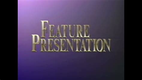 Paramount Feature Presentation 1993 Vhs Youtube
