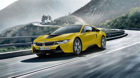 2017 Bmw I8 Frozen Yellow Edition 4 Wallpaper Hd Car Wallpapers Id