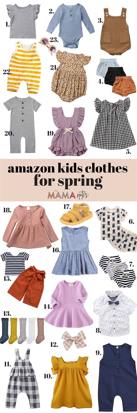 Spring Clothes For Kids From Amazon The Mama Notes