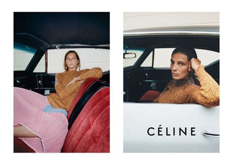 Daria Werbowy no resort 2015 da Céline Harper s Bazaar Moda beleza