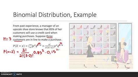 The nbpd is thus more suitable to count data than the ppd. Binomial Distribution_Formula and Example - YouTube