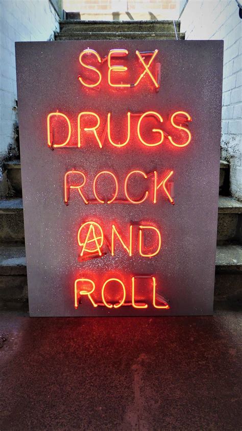 Sex Drugs And Rockandroll Painting By Illuminati Neon Saatchi Art
