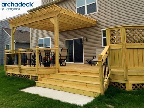 Covering your deck can greatly increase the amount of time you spend outdoors without sacrificing comfort. A wood deck that's partially covered with a pergola is a ...