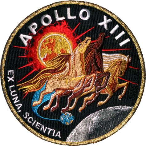 The craft was launched from kennedy space center on april 11, 1970. Apollo 13 Commemorative Mission - Space Patches
