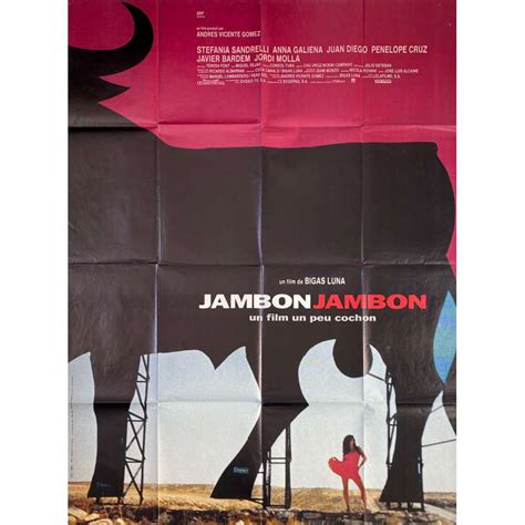 Jamon Jamon French Movie Poster 47x63 In 1992