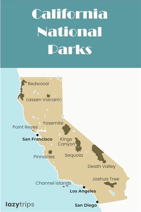 National Parks In California Map Topographic Map Of Usa With States