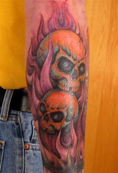 Check spelling or type a new query. Skulls / Flames Tattoo... | Flame tattoos, Skull tattoos ...