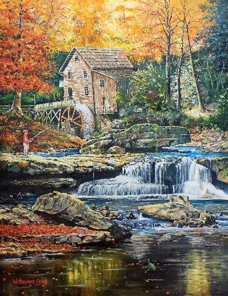 Autumn At The Old Mill