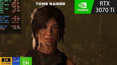 Shadow Of The Tomb Raider Max Settings Ray Tracing Ultra P Rtx