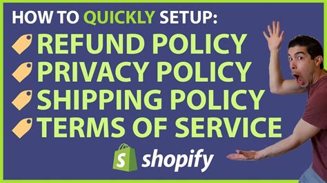 How To Add Your Refund Policy To Shopify (+4 More Important Pages